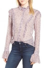 Zadig  amp  Voltaire Tweet Ruffle Blouse   Nordstrom at Nordstrom